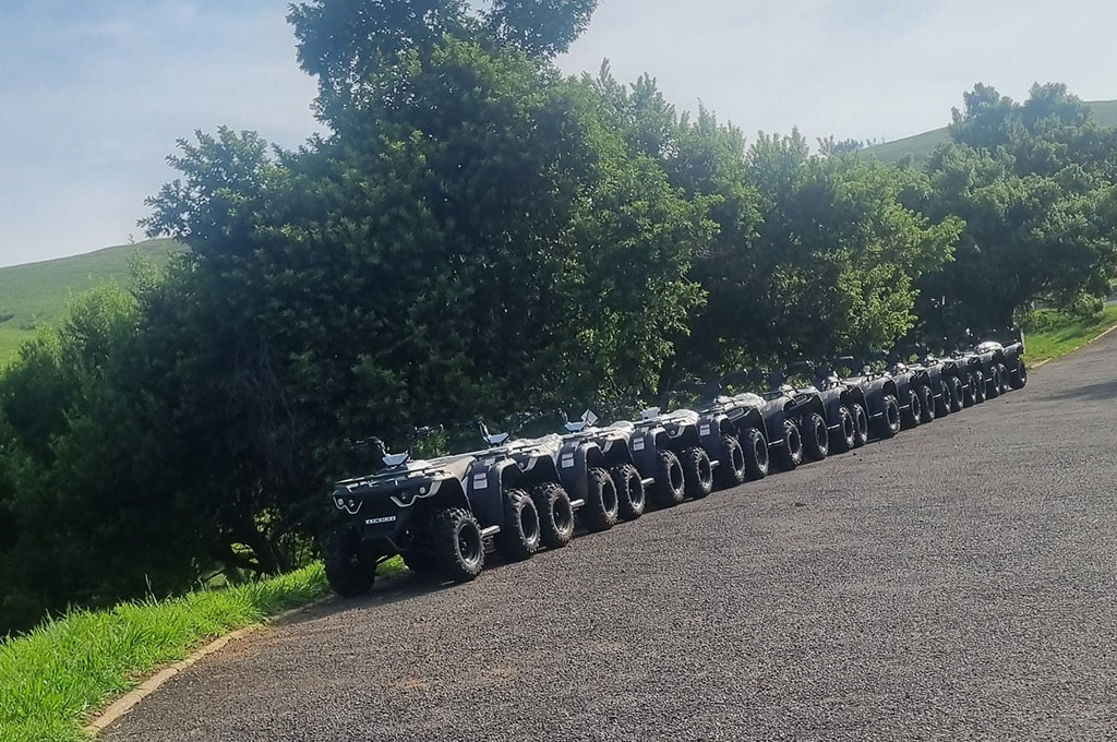 Alpine Heath quad-bikes